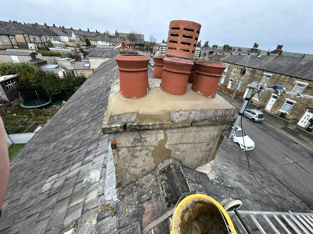 Chimney Flaunching Repairs in Leeds