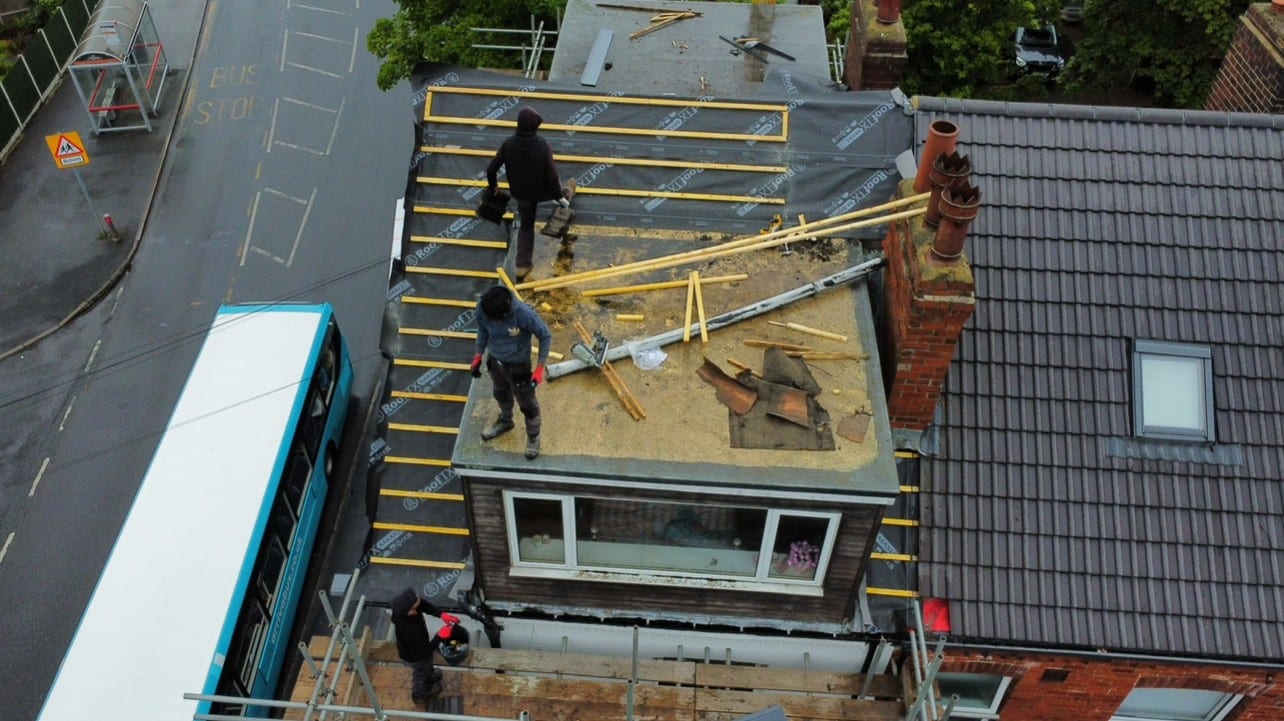 Roof Installation by Weatherpro Roofing